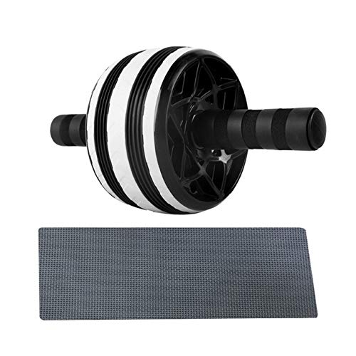 Linyuex Músculo Abdominal Roller- Abdomen Rodillo Redondo Rueda ABS del músculo Abdominal Entrenador construcción de maquinaria músculos Formación Gimnasio en casa aparatos de Ejercicios