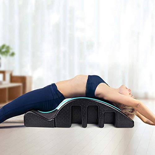 LoMSA Pilates ARC Foam Spine Corrector Corrector Barril, Mesa de Cama de Masaje de Yoga, máquina de corrección de kyphosis Pilates Reformer Científico Ajuste Curva de la espinal