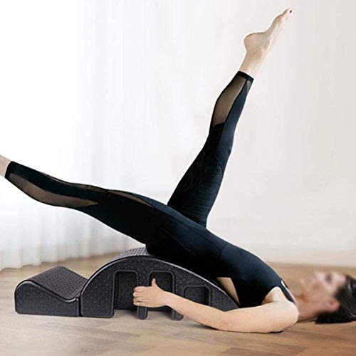 LoMSA Pilates ARC Foam Spine Corrector Corrector Barril, Mesa de Cama de Masaje de Yoga, máquina de corrección de kyphosis Pilates Reformer Científico Ajuste Curva de la espinal