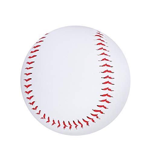 Lsaardth PVC De Goma Pelotas De Béisbol, Pelota De Béisbol Suave De Práctica De PU Pelotas De Béisbol Blandas Béisbol De Béisbol Suave Estándar De Piel para Niños, Adolescentes, Pelotas De Práctica