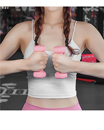 LYRWISHLTD Mancuernas De Musculacion Pesas Entrenamiento De Gimnasio para Principiantes Antideslizantes Mancuern Gimnasio En Casa Pesas Hierro Fundido Fitness Mujer (Size : 1kgX2)