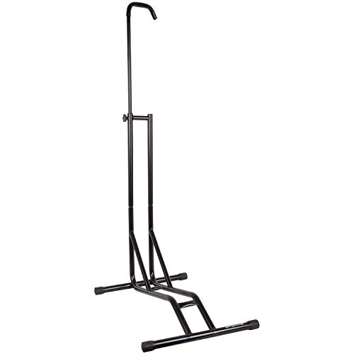 M-Wave Raimund Soporte 2 en 1 Vertical y Horizontal para Bicicletas de hasta 2,5", Unisex Adulto, Negro, für 12"-29"