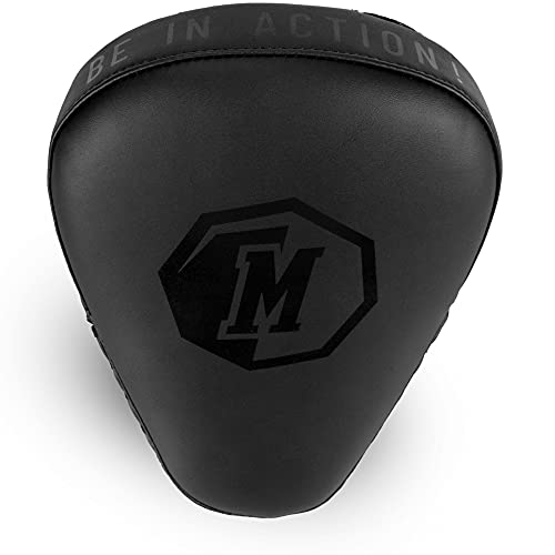 MADGON Manoplas de Boxeo y Artes Marciales con Acolchado de Ideal para Absorción Óptima de Impactos – Guantes de Boxeo para Artes Marciales, Kick Boxing, Boxeo en Casa - 1 Par - Bolsa Incluida