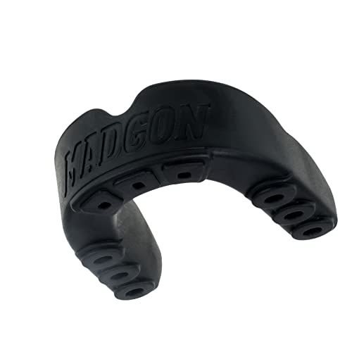 MADGON Protector bucal para una respiración Ideal y fácil de Ajustar. Protector bucal de Diferentes Formas. para Artes Marciales, MMA, Boxeo, Kickboxing, Hockey, fútbol - Adultos