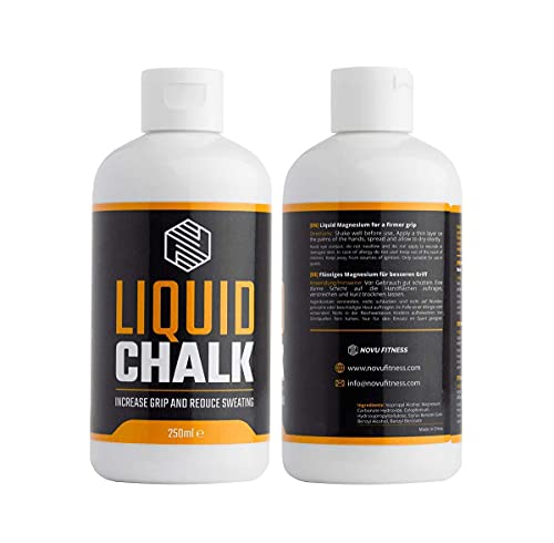 MAGNESIO LÍQUIDO | Liquid Chalk | Manos Libres de Sudor y Agarre Superior para Levantar Pesas, Escalar, Bouldering o Escalada, Gimnasia Rítmica, Baile y Fitness (50ml)