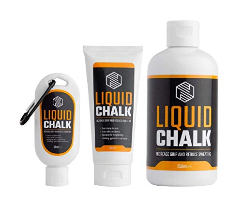 MAGNESIO LÍQUIDO | Liquid Chalk | Manos Libres de Sudor y Agarre Superior para Levantar Pesas, Escalar, Bouldering o Escalada, Gimnasia Rítmica, Baile y Fitness (50ml)