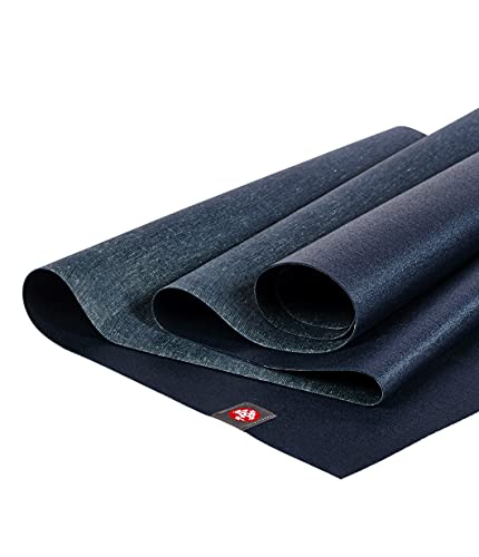 Manduka and Travel Mat, Midnight EKO Superlite-Esterilla de Viaje para Yoga y Pilates, Medianoche, Unisex, 71"