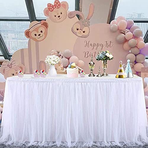 Mantel de Mesa para Fiestas, Banquetes de Boda, decoracin del hogar, a Prueba de Arrugas, para Fiestas de Navidad (1.83m x 0.8m, Blanco)