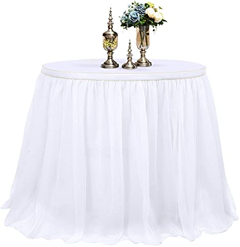 Mantel de Mesa para Fiestas, Banquetes de Boda, decoracin del hogar, a Prueba de Arrugas, para Fiestas de Navidad (1.83m x 0.8m, Blanco)