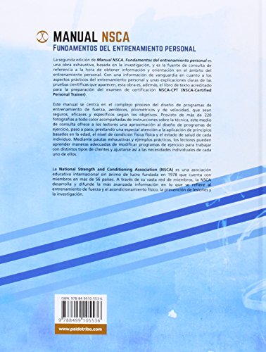 Manual NSCA. Fundamentos del entrenamiento personal (Color) (Deportes)