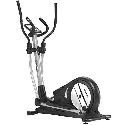 Maxxus Crosstrainer CX 3.0 - Bicicleta elíptica silenciosa que ocupa poco espacio, control Bluetooth. 26 kg de masa oscilante para entrenamiento en casa