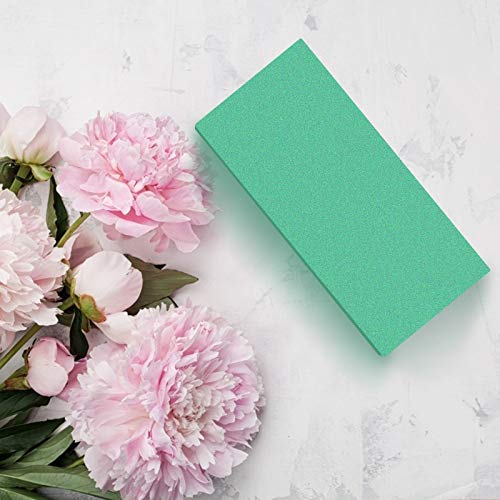 MENGON 4 × Espuma floral verde para flores frescas secas Manualidades de bricolaje Espuma floral Arreglos florales Planta Flor Ladrillo Oasis Floristería húmeda Fiesta Boda Cumpleaños