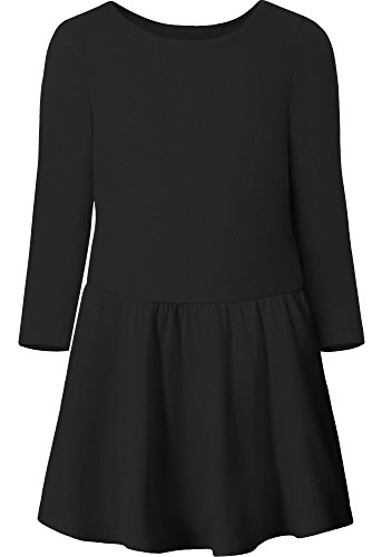 Merry Style Vestidos Ropa Traje de Ballet Danza Roca Niña MS10-137(Negro, 116)