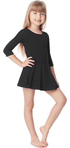 Merry Style Vestidos Ropa Traje de Ballet Danza Roca Niña MS10-137(Negro, 116)