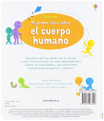 Mi primer libro sobre el cuerpo humano