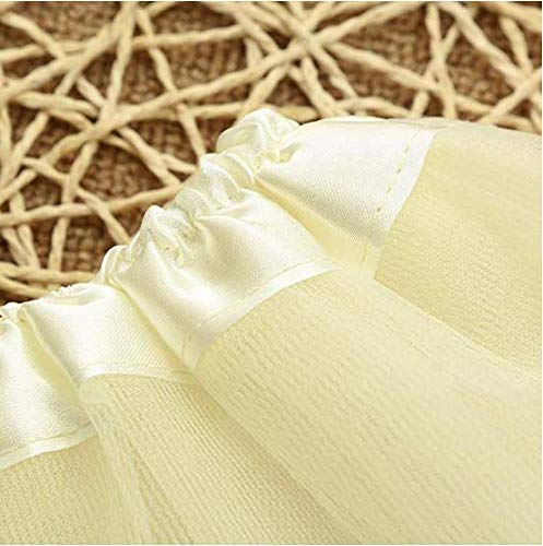 MUNDDY® - Tutu Elastico Tul 3 Capas 30 CM de Longitud para niña Bebe Distintas Colores Falda Disfraz Ballet (Envio 48-72h con Seguimiento Desde Madrid) (Beige)