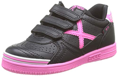 Munich G-3 Kid VCO Profit 14, Zapatillas Deportivas, Negro Negro Rosa 014, 26 EU