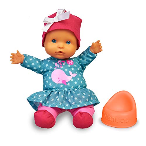 Nenuco-Baby Talks, Hacemos pipí! Muñeca con Sonidos para niñas y niños a Partir de 1 año(Famosa 700016281)