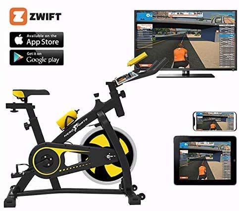 Nero Sport Bluetooth Bicicleta spinning para Interiores Bicicleta Estática de Entrenamiento Fitness Ejercicios indoor bici spin bike