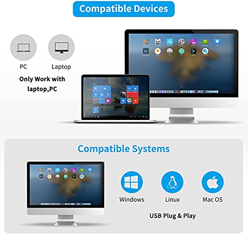 NetumScan - Lector de códigos de barras 2D - Lector/Imager de códigos de barras QR portátil (PDF417, QR, Data Matrix) con cable USB para PC, MAC, portátiles y NSL5