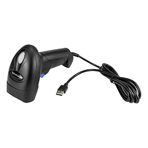 NetumScan - Lector de códigos de barras 2D - Lector/Imager de códigos de barras QR portátil (PDF417, QR, Data Matrix) con cable USB para PC, MAC, portátiles y NSL5