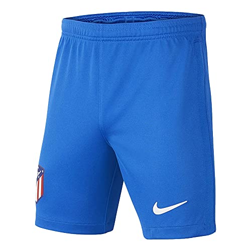 Nike - Atlético de Madrid Temporada 2021/22 Pantalón Corto Primera Equipación Equipación de Juego, L, Unisex