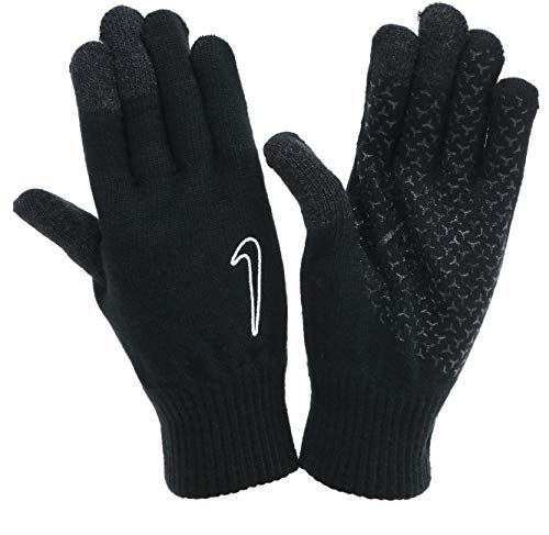 Nike Knitted Tech and Grip Guantes Black/Black/White L/XL