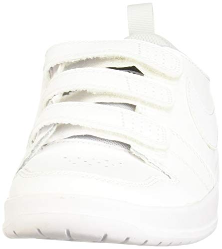 Nike Pico 5 (PSV), Tennis Shoe, Blanco White White Pure Platinum 100, 35 EU