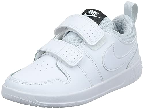 Nike Pico 5 (PSV), Tennis Shoe, Blanco White White Pure Platinum 100, 35 EU