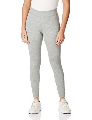 NIKE W NSW ESSNTL LGGNG 7/8 LBR MR Leggings, Womens, dk Grey Heather/(White), M