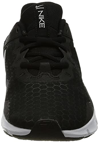 Nike Wmns Legend Essential 2, Zapatos de Entrenamiento Mujer, Black/White-Pure Platinum, 38.5 EU