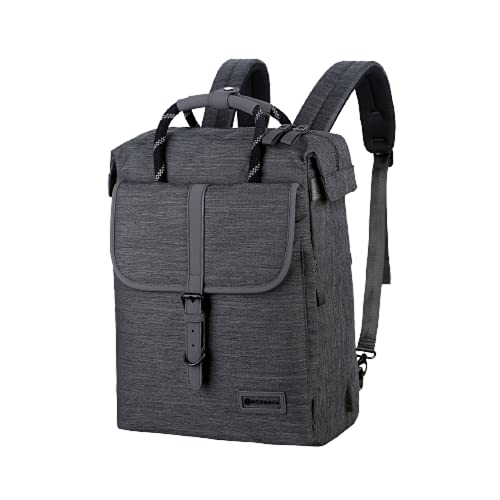 Nordace Comino - Mochila de transporte (18 L, compartimento para portátil, conexión USB, RFID, resistente al agua, 1,09 kg), Negro