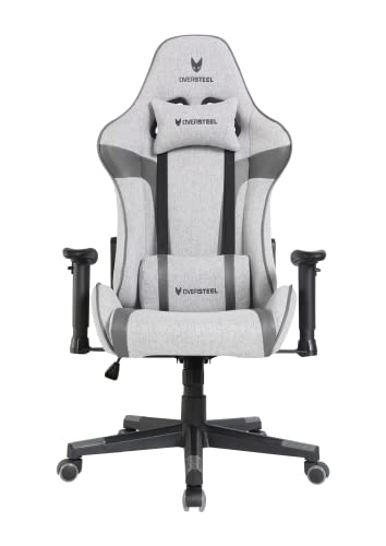 Oversteel ULTIMET - Silla de gaming en tela gris