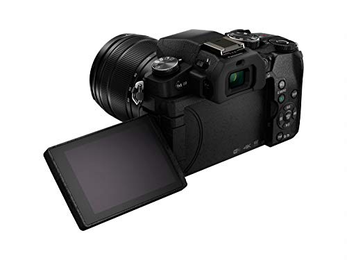 Panasonic Lumix DMC-G80M - Cámara EVIL de 16 MP, Pantalla de 3", Estabilizador Óptico de 5 Ejes, Visor OLED, RAW, Wi-Fi, 4K, Kit con Objetivo Lumix Vario 12 - 60 mm/F3.5-5.6, Color Negro