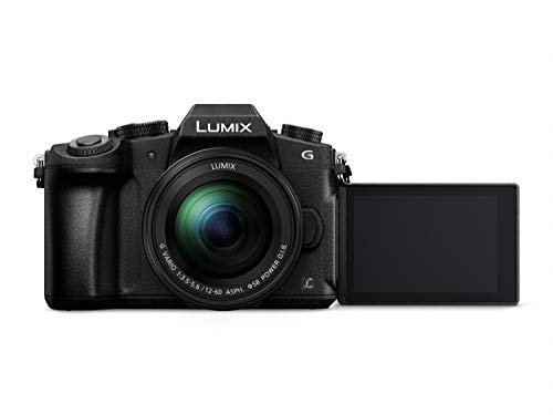 Panasonic Lumix DMC-G80M - Cámara EVIL de 16 MP, Pantalla de 3", Estabilizador Óptico de 5 Ejes, Visor OLED, RAW, Wi-Fi, 4K, Kit con Objetivo Lumix Vario 12 - 60 mm/F3.5-5.6, Color Negro