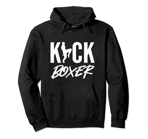 Peleador Kick-Boxing Karate Sport Boxer Sudadera con Capucha