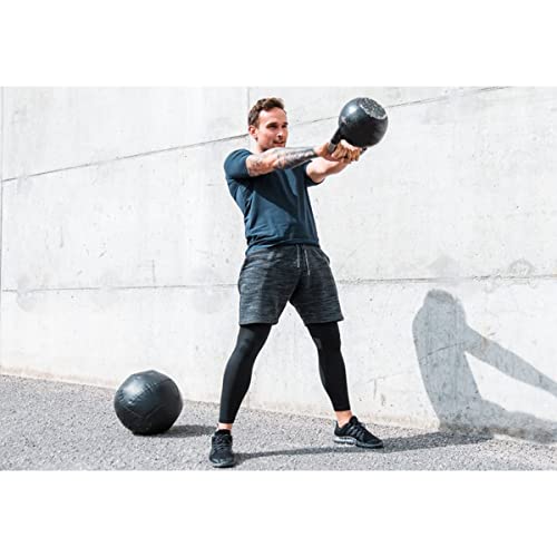 Pesa Rusa, Kettlebell de 8 KILOS. Pesa Rusa de Hierro fundido recubierta con Vinilo, cómodo agarre. Perfecta para todo tipo de ejercicios. Gym, crossfit.