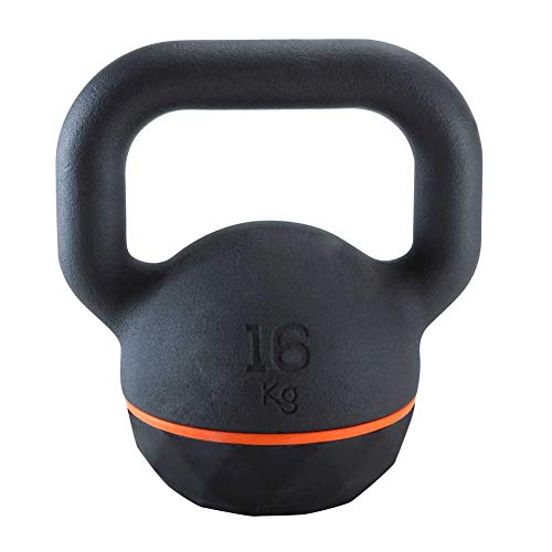 Pesa Rusas Kettlebell, Kettle De Mancuernas De Fitness De Las Señoras, Sentadilla, Equipo De Ejercicios De Fuerza Para El Hogar, Caderas Con Tope, Tetera De Transporte, Kettlebell ( Size : 16KG )