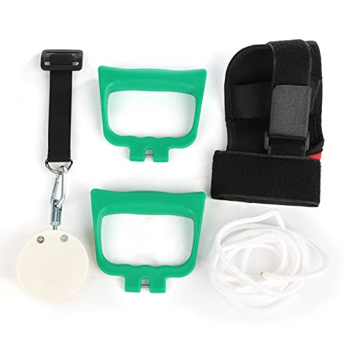 Polea de hombro de fisioterapia, kit de entrenamiento de rehabilitación de hombro Entrenador de polea de ejercicio sobre la puerta Uso en el hogar para ayudar a la rehabilitación y aumentar