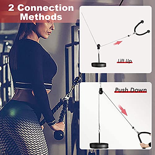 Poleas Gimnasio Para Casa Sistema De Cuerda De Equipo Máquina Del Sistema Polea Cable Polea Maquina Musculacion Biceps Maquina Gym Fitness Diy Polea Cable Lat Sistema Accesorio De Entrenamiento