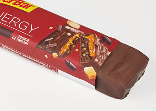 PowerBar Ride Energy Chocolate Caramel 18x55g - Barra de Proteínas de Carbohidratos + Magnesio