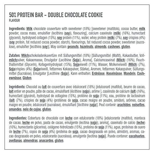 Premier Protein High Protein Bar Double Chocolate Cookie (16x40g)