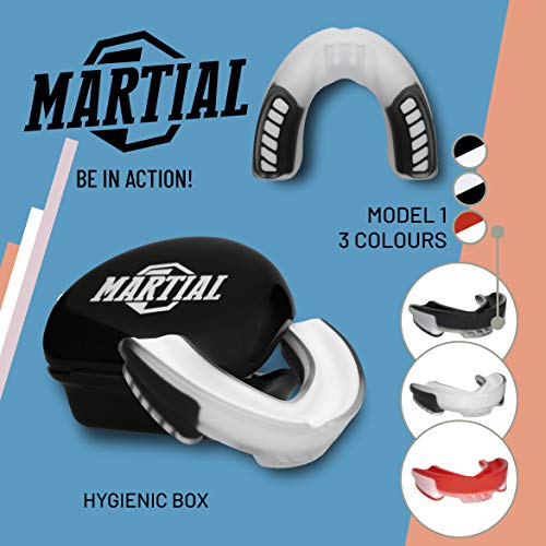 ¡Protector bucal Martial Vindicator para una respiración Ideal y fácil de Ajustar! Protector bucal de Diferentes Formas. para Artes Marciales, MMA, Boxeo, Kickboxing, Hockey, fútbol - Adultos