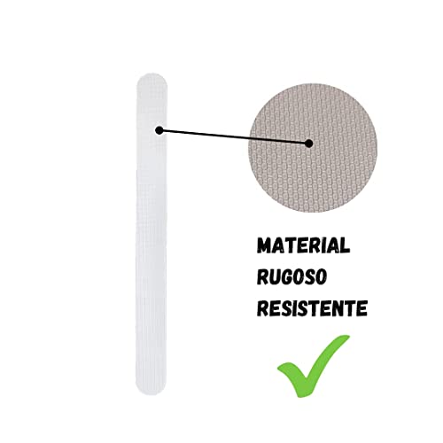 Protector para Pala de Padel Transparente + Pegatina de Padel - Protector Pala Padel Transparente con Acabado Rugoso para Mayor Proteccion 35 x 370 mm (UNO)