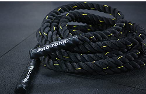 PROTONE Batalla Cuerdas/Lucha Cuerdas / 9metres / para el hogar Fitness/Exterior Fitness/Entrenamiento/Grupo Entrenamiento/Cross Ajustada/lleve Gratis Bolso