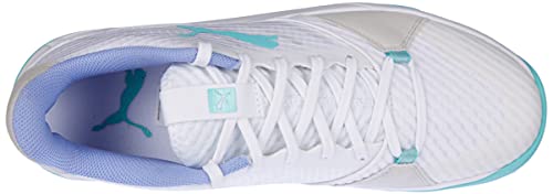 Puma Accelerate Pro W+, Zapato de Tribunal Interior Unisex Adulto, Blanco, 42 EU