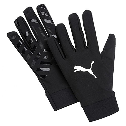 Puma Field Player Guantes, Unisex Adulto, Black, 11