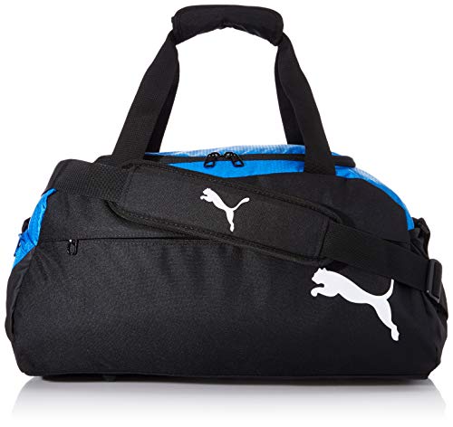 PUMA teamFINAL 21 Teambag S Bolsa Deporte, Unisex-Adult, Electric Blue Lemonade Black, OSFA