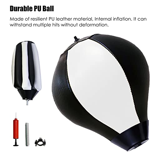 Punching Ball Saco de Boxeo para Puerta Colgante con Barra Giratoria, Bola Reflectante del Boxeo de la Velocidad de la pera del Marco de la Puerta, Equipo para Colgar Quick Punch / Kicking para El Eje