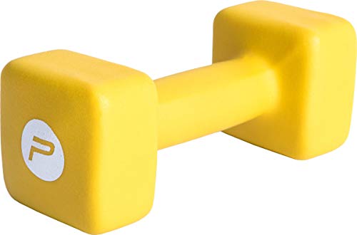 Pure 2 Improve Neoprene Dumbbells Mancuernas, Unisex, Amarillo, 5 kg